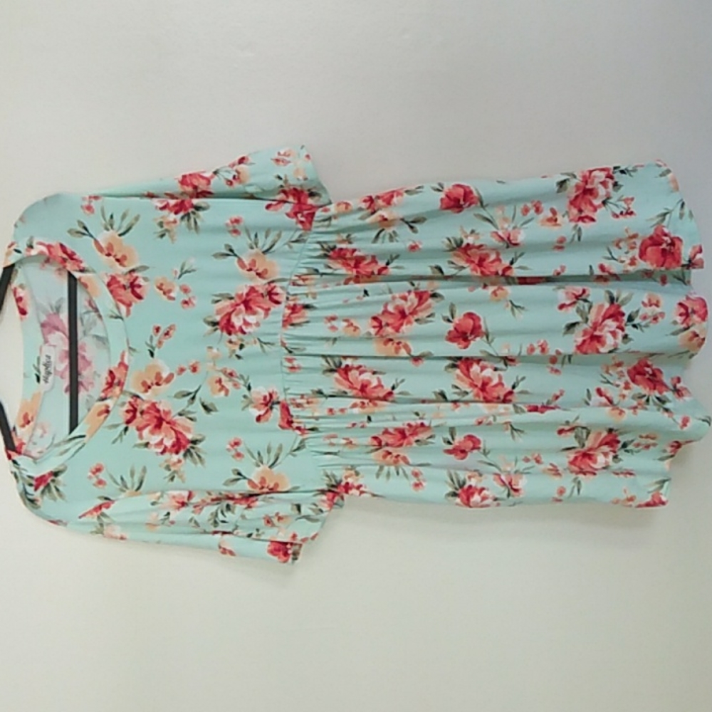 Haptic but Holly Harper Baby Doll Green Floral  Granny Core just SZ L/XL?